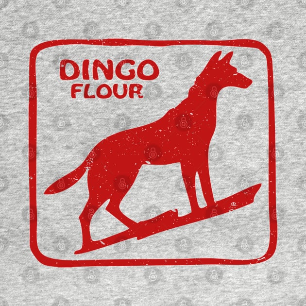 Dingo Flour - Funny Vintage by Ayana's arts